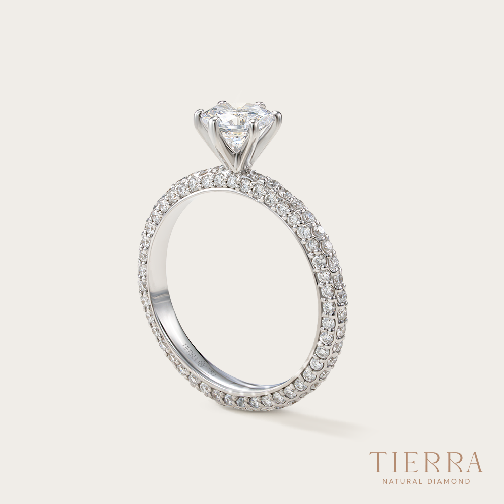 Nhẫn cầu hôn NCH1206 đầy quý phái, sang trọng